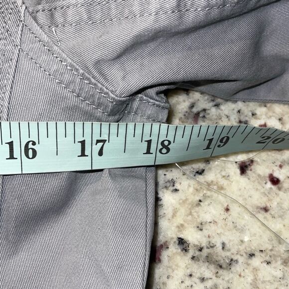 Kensie Jeans Womens Cargo Pockets Cotton Blend Military‎ Jacket Gray Small NWT - Picture 6 of 7